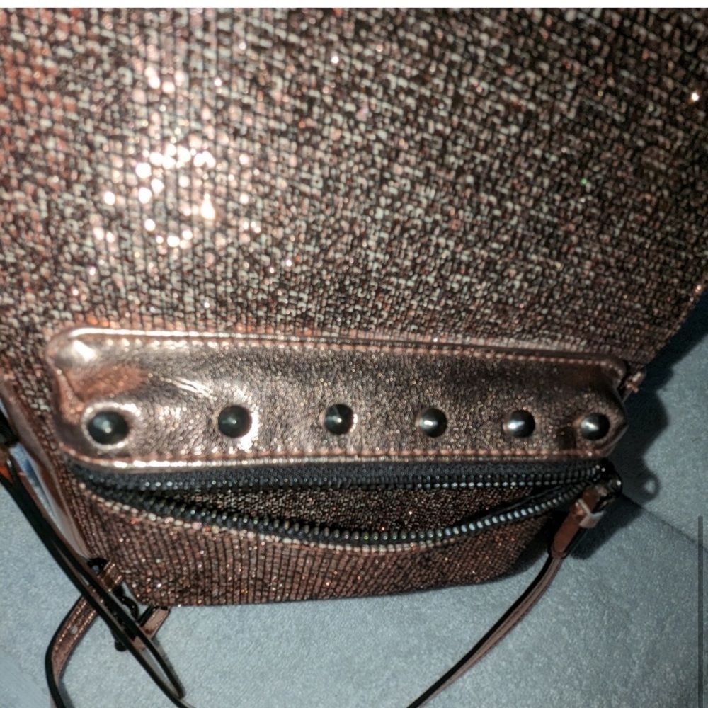 VICTORIA'S SECRET GLITTER MINI BACKPACK NWT - Picture 6 of 16